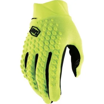 Moto rukavice Rukavice GEOMATIC, 100% - USA (fluo žlutá) L