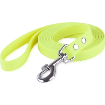 Vodítko pro psa FIREDOG BioThane vodítko 19mm 1,2m s ručkou Barva: Žlutá