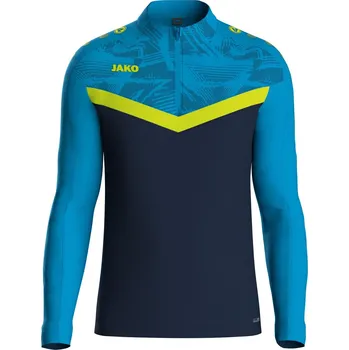 JAKO Iconic mikina krátký zip vel. 128, JAKO blue