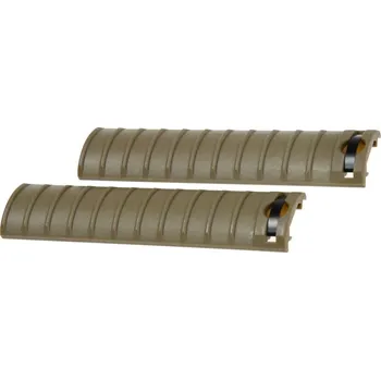 Sport Krytky plastové pro RIS lišty - 2ks, pískové TAN, HY124, CYMA