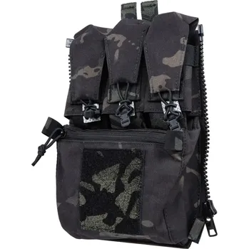 Airsoft Batoh/panel typ V5 s pistolovými sumkami pro JPC vestu 2.0 - Multicam Black, Wosport