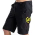 cyklistické kraťasy CRUSSIS Freeride CSW-076 černé/žluté