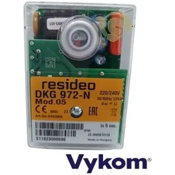 Příslušenství ke kotli Řídící a zapalovací automatika Honeywell-Satronic (Resideo) DKG 972-N, mod.05, Ts 5s, náhrada za 033