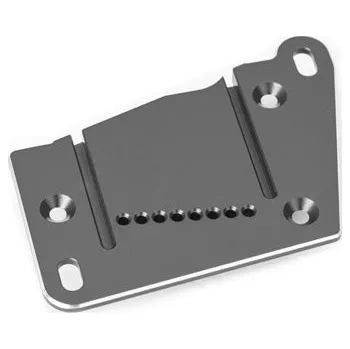 RC náhradní díl Traxxas kryt motoru hliníkový šedý