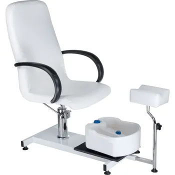 Pedikérské křeslo Beauty system Pedikérské křeslo s masážní vaničkou BW-100 bílá