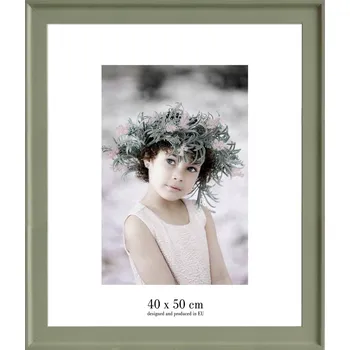Rám na obraz Zelený nástěnný rámeček Styler Malaga, 47 x 57 cm ID_1411795