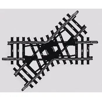 Modelová železnice K-kolej H0 Märklin (bez uložení) 2258 křižovatka 90 mm 1 ks