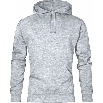 Pánská mikina Pánská klokanka Promodoro 80% bavlny Barva: šedá melír, Velikost: XL E2180