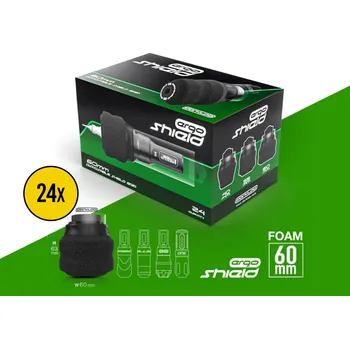 Tetovací strojek FK IRONS ► Jednorázový pěnový grip Ergo Shield 60mm - 24ks