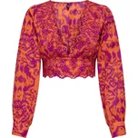 ORANŽOVÁ BOHO HALENKA Only