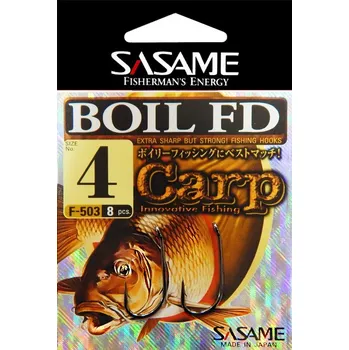 Rybářský háček Sasame - Háček Boil FD s očkem vel.6