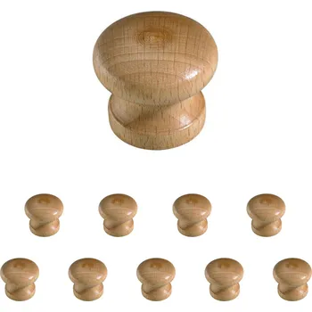 Nábytkové kování Walteco Nábytkový knopek Humberto, průměr 35mm, buk lakovaný, FSC Množství: 10 ks