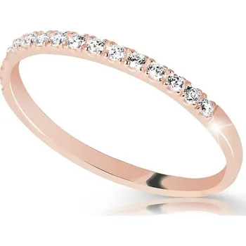 Prsten ŠPERKY-NM, Dámský prsten růžové zlato 1625 Velikost prstenu: 48