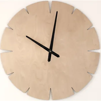 Hodiny MAJADESIGN Nástěnné hodiny SIMPLE - BŘÍZA Velikost: 100x100