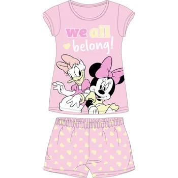 Dívčí pyžamo Minnie Mouse - licence Dívčí pyžamo - Minnie Mouse 5204B339W, světle růžová Barva: Růžová světlejší, Velikost: 110
