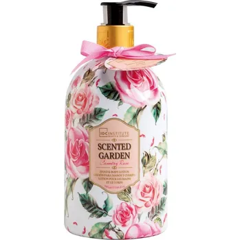 Tělový krém IDC Institute IDC Scented Garden Rose Krém na ruce a tělo s vůní divoké růže 500ml
