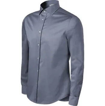 Dámská košile MALFINI Premium® Journey košile pánská storm gray melange Velikost: 3XL