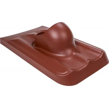 VILPE (Finsko) XL Střešní průchodový prvek univerzální plech Barva: Červená