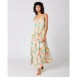 šaty Rip Curl FOLLOW THE SUN MAXI DRESS Light Orange velikost S