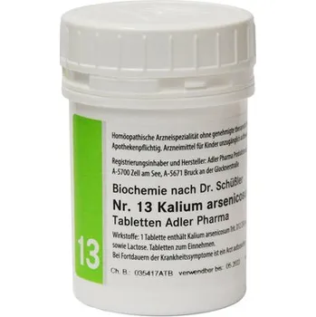 Přírodní produkt Kalium Arsenicosum Svět esencí 400 tablet (100g) D12 (No.13)