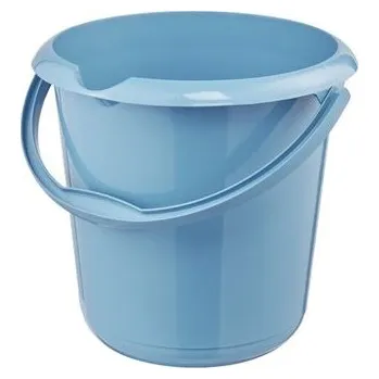 kbelík vědro 10l s výlev. ECO modrá, d30x28cm, plast
