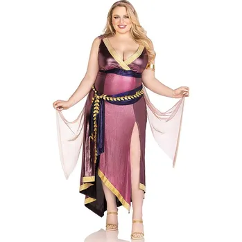 Karnevalový kostým Leg Avenue - Plus size kostým sexy ametystová bohyně pro ženy - XL-XXL