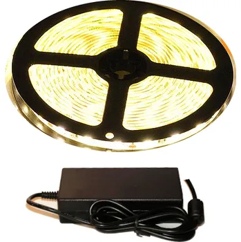 LED páska EMERX led svítidlo, pásek 3m teplý bílý bez vypínače 1100 lm/1m nezalitý, bez silikonu