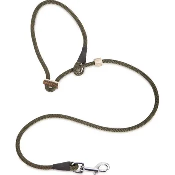 Vodítko pro psa Firedog přídavný díl pro dalšího psa 8mm moxon se zarážkou khaki Velikost: S 105cm