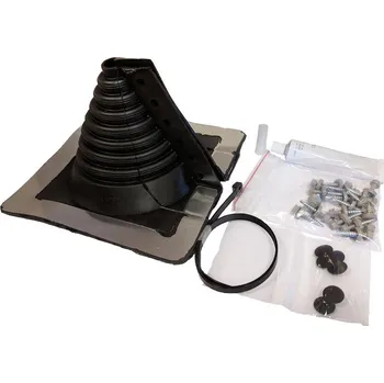 VILPE (Finsko) TĚSNÍCÍ PRŮCHODOVÝ PRVEK PRO PLECHOVÉ KRYTINY - RETROFIT Průměr [mm]: Ø 10-100