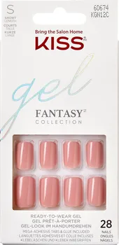 Umělé nehty KISS Gel Fantasy 60674 gelové nehty 28 ks