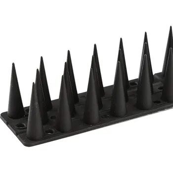 Ochranné hroty proti holubům PE 44,5 x 4,5 x 3,7 cm, černé
