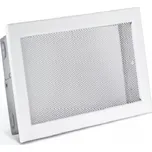 Karl - ventilační mřížka STYLE se síťkou, bílá 450x240 mm