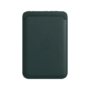 Peněženka APPLE iPhone kožená peněženka s MagSafe - Forest Green