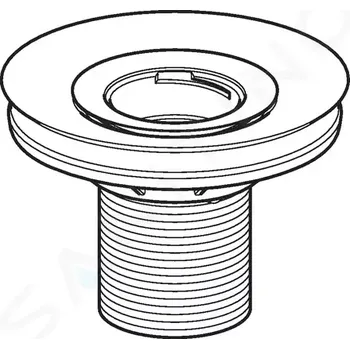 Geberit Příslušenství Sifonový adaptér pro bezvodé pisoáry, průměr 103 mm, 116.060.00.1