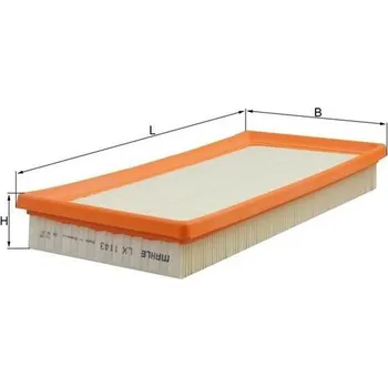 Vzduchový filtr Vzduchový filtr MAHLE LX 1143