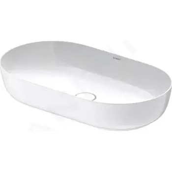 Umyvadlo Duravit Luv Umyvadlo na desku, 70x40 cm, bez přepadu, bílá/matná bílá, 0379702600