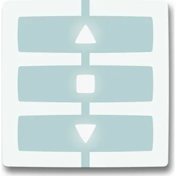 Dálkový ovladač vrat Nice PRBWM001G náhradní obal pro dálkový ovládač Nice WM001G