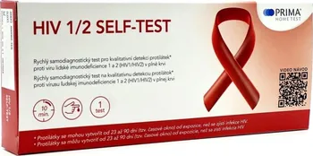 Diagnostický test PRIMA Home Test HIV 1/2 Self-Test 1 ks