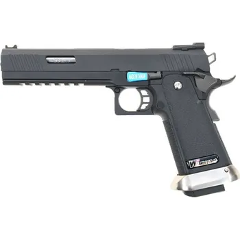 Airsoftová zbraň Airsoftová pistole Hi-Capa Extreme - stříbrný, GBB, WE