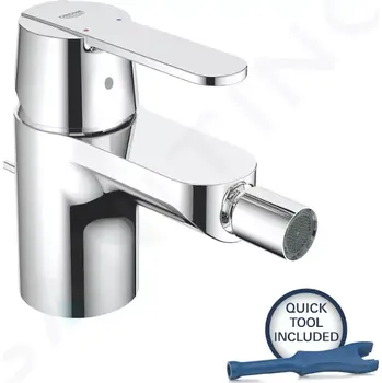 Grohe Get Bidetová baterie s výpustí, chrom, 32885000