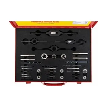 Závitořezný nástroj Sada závitníků a závitových oček M6 až M16 metrických a imperiálních p