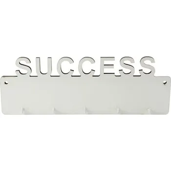 Rám na obraz Fotorámeček věšák na klíče - SUCCESS - MDF 10x27,5 cm sublimace termotransfer