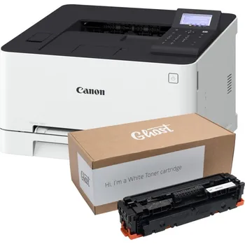 Tiskárna Tiskárna na potisk bavlny Canon i-SENSYS LBP631Cw + bílý toner Ghost