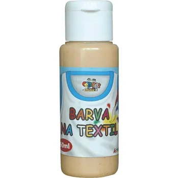 Výtvarná barva Barva na textil, ZLATÁ, 60ml, 1 kus
