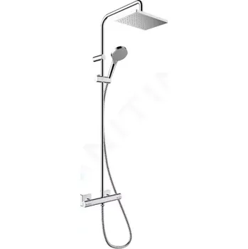 Hansgrohe Vernis Shape Sprchový set Showerpipe 230 s termostatem, Green, chrom, 26319000