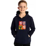 Dětská mikina Kappa Logo Nathan Statní Znak Potisk Navy 6Y