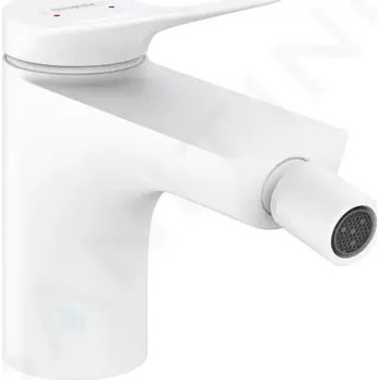 Hansgrohe Vivenis Bidetová baterie s výpustí, matná bílá, 75200700