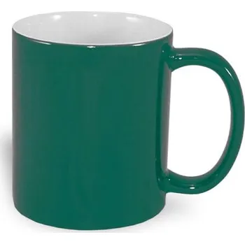 Magický hrnek 330 ml ECO - tmavě zelený sublimace termotransfer