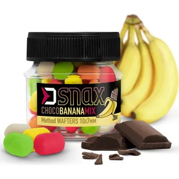 Boilies Nástraha MIX D SNAX WAFT 10x7mm/20g Čokoláda-Banán