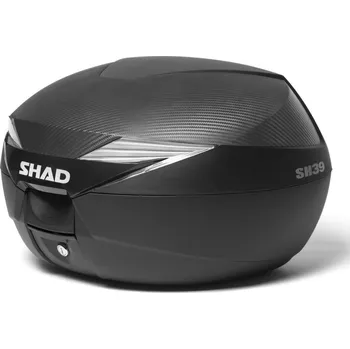 Zavazadlo na motocykl Motokufr SHAD SH39 karbon D0B39106 s plotnou